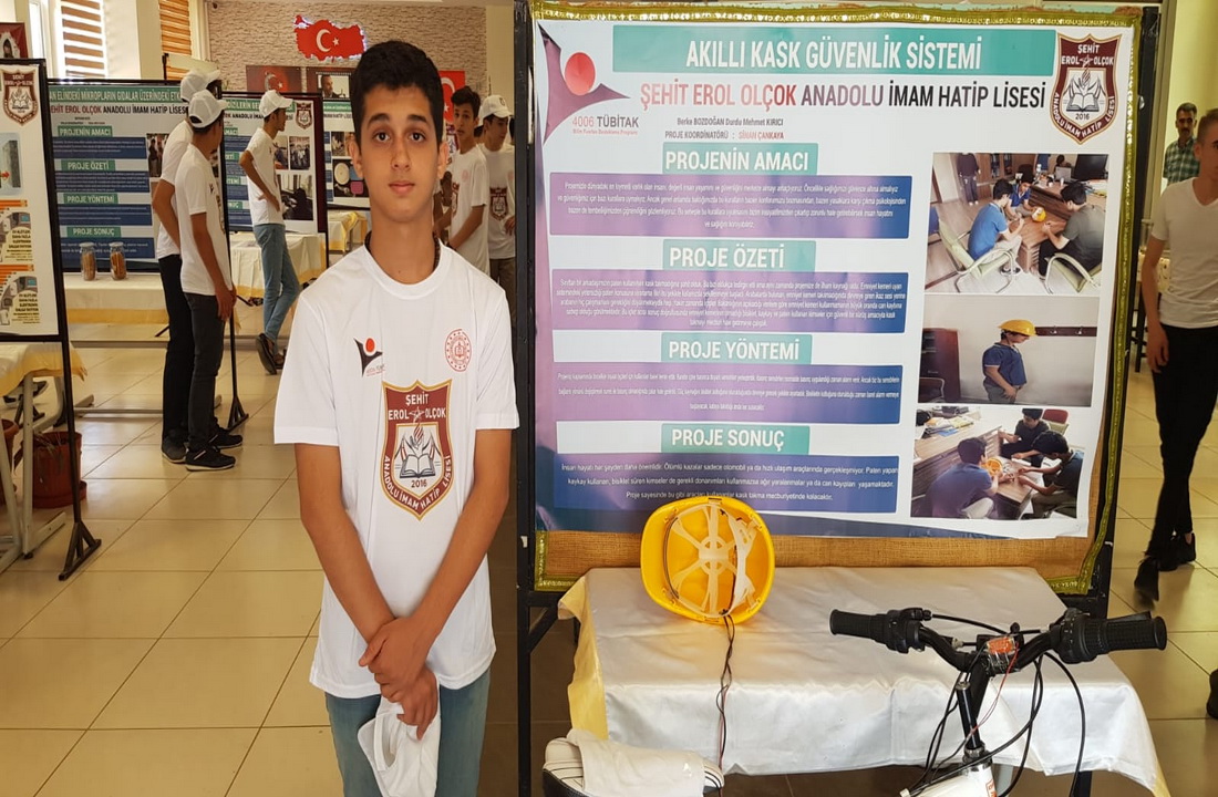 Rektör Can, Şehit Erol Olçok AİHL Tübitak Bilim Fuarı’na Katıldı