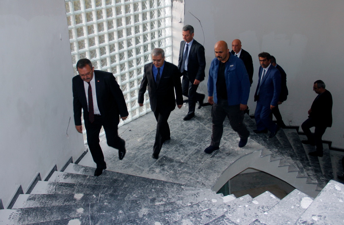 Üniversitemiz Rektörü Can, Göksun Belediye Başkanı Aydın’ı Ziyaret Etti