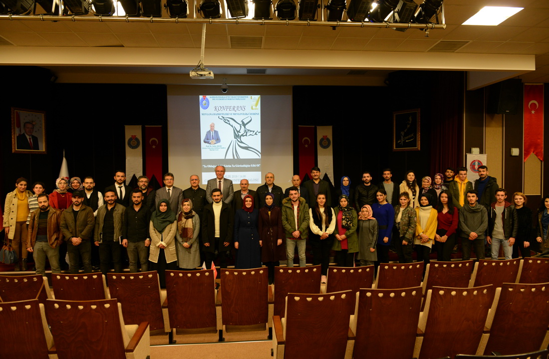 KSÜ’de “Mevlana Hazretleri ve Mevlevilik” Konferansı Düzenlendi