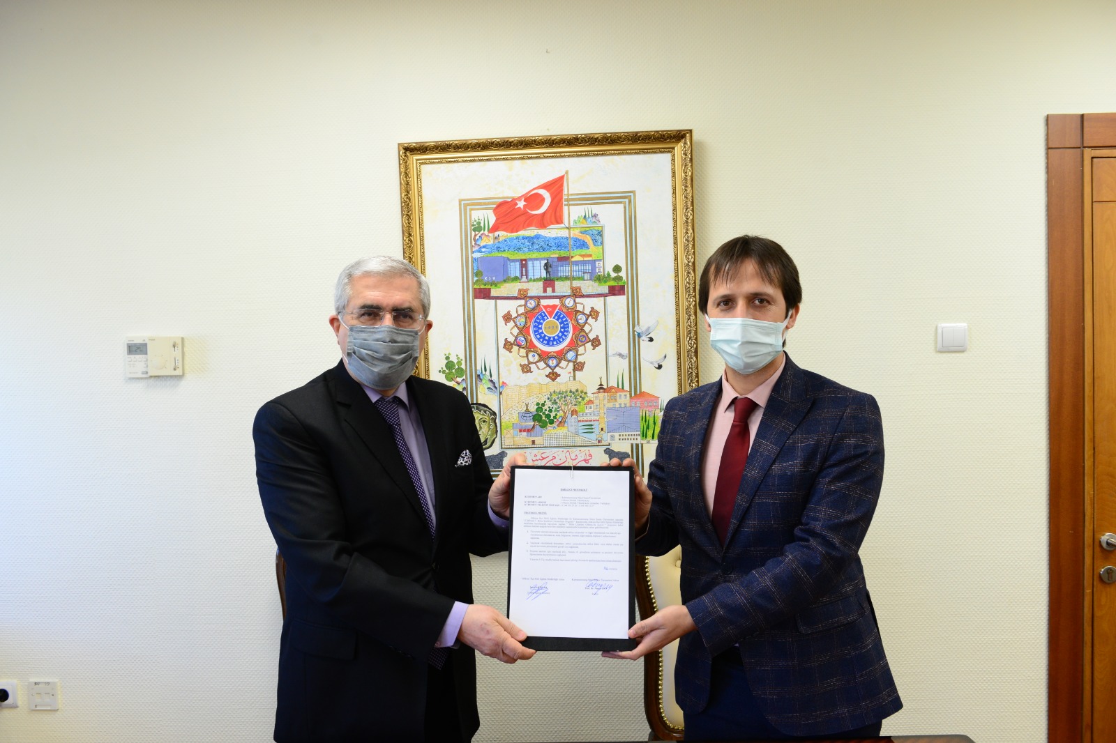 Üniversitemiz ve Göksun İlçe Milli Eğitim Müdürlüğü Arasında İşbirliği Protokolü İmzalandı