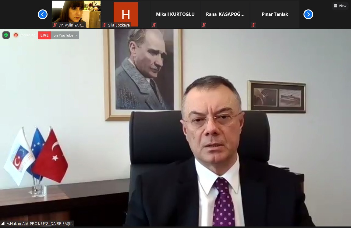 Dışişleri Bakan Yardımcısı Faruk Kaymakçı Üniversitemizde  ‘Türkiye-AB İlişkileri’ Üzerine Söyleşi Gerçekleştirdi