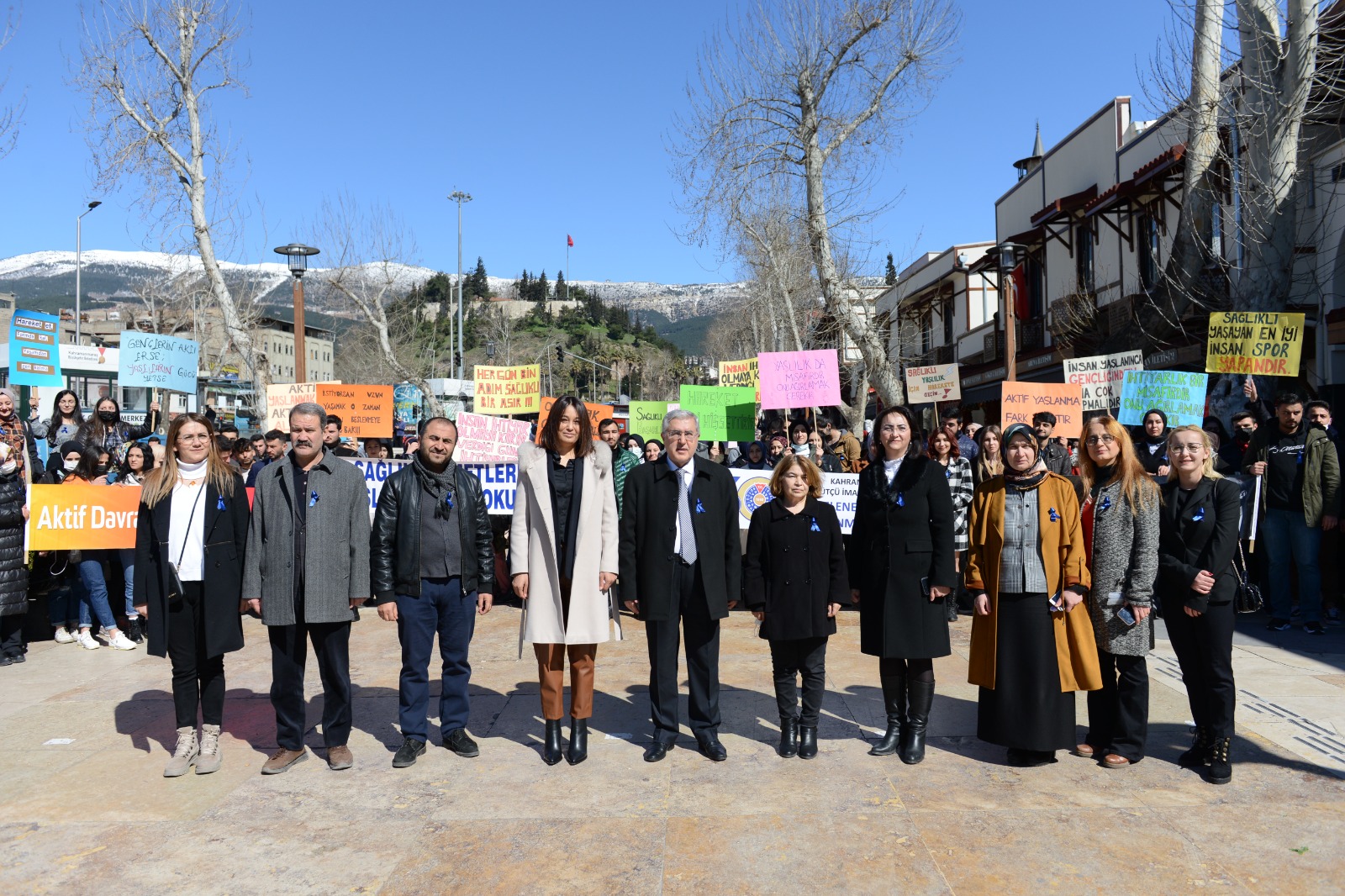 KSÜ, Hareketli Yaşamın Sağlıklı Yaşamla İlişkisi Konusunda Farkındalık Oluşturmak İçin Yürüdü