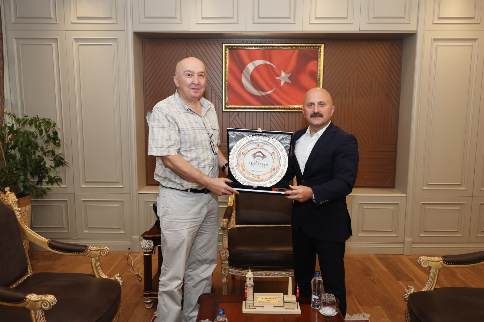 KSÜ’den Adıyaman Valisi Dr. Osman Varol’a Hayırlı Olsun Ziyareti 