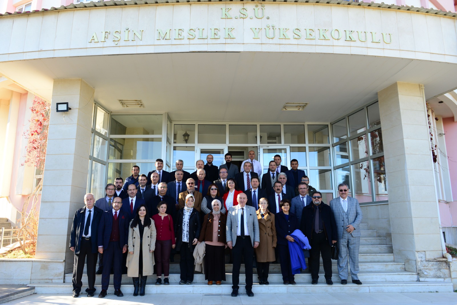 KSÜ Senatosu Afşin’i Ziyaret Etti