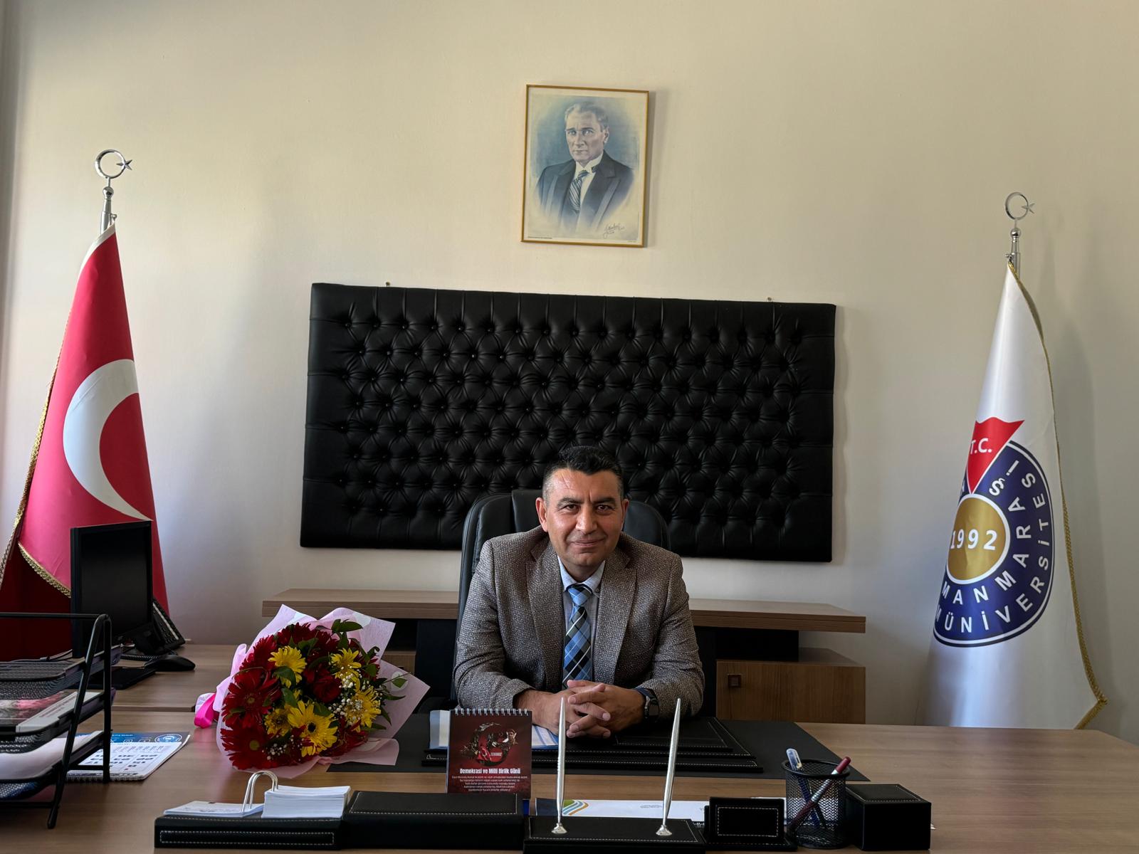 Afşin Sağlık Yüksekokulu Müdürlüğüne Prof. Dr. Tuncay Yeşilkaynak Atandı