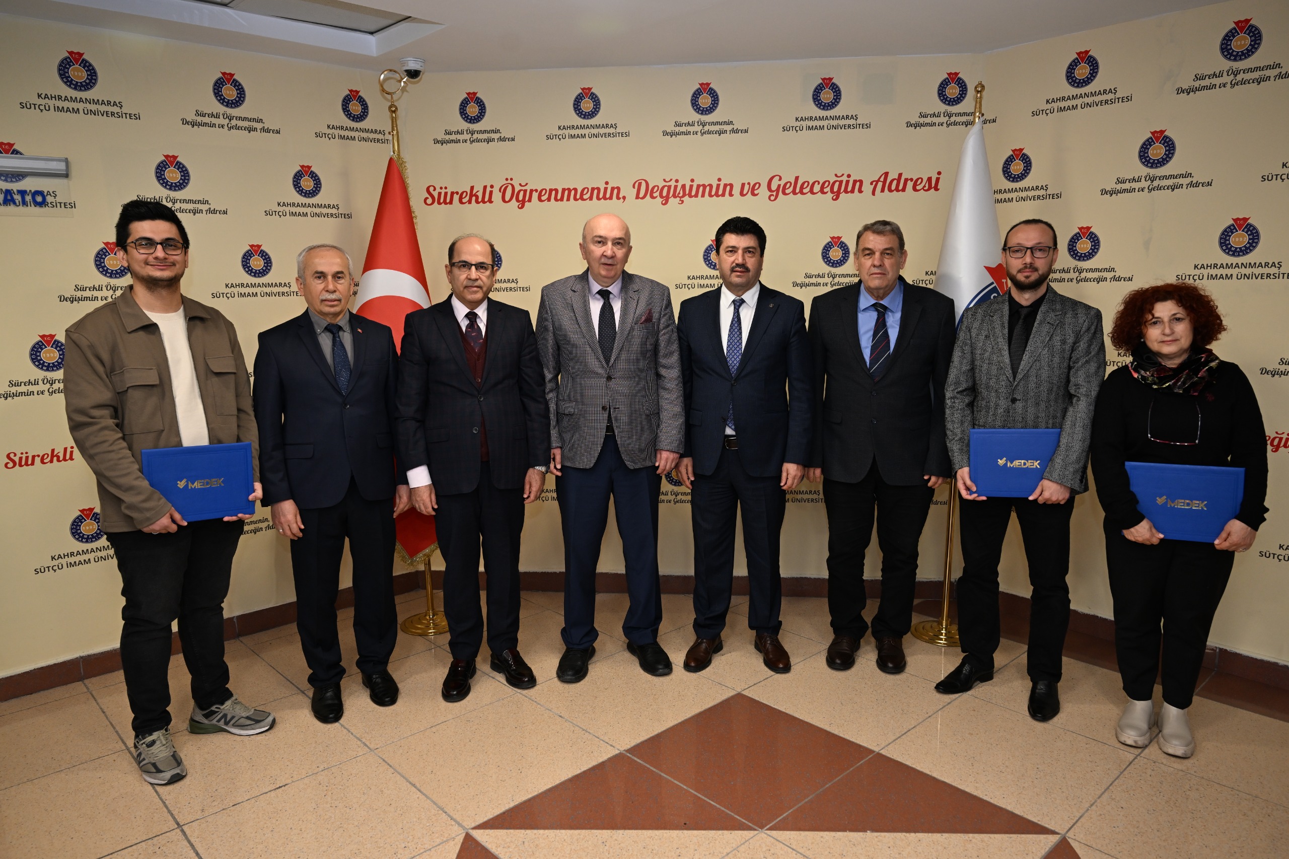 Sakarya Uygulamalı Bilimler Üniversitesi Rektörü Prof. Dr. Mehmet Sarıbıyık’tan, Rektör Yasım’a Ziyaret