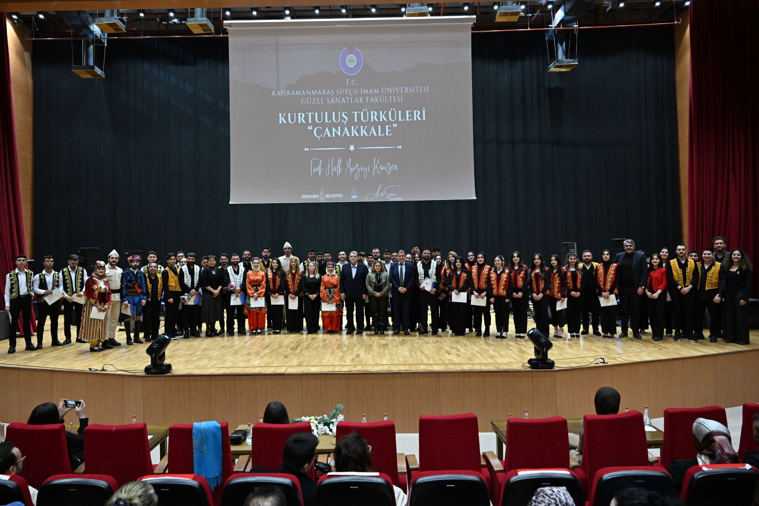 KSÜ’de Çanakkale Zaferi’nin 110. Yılına Özel Türk Halk Müziği Konseri Düzenlendi