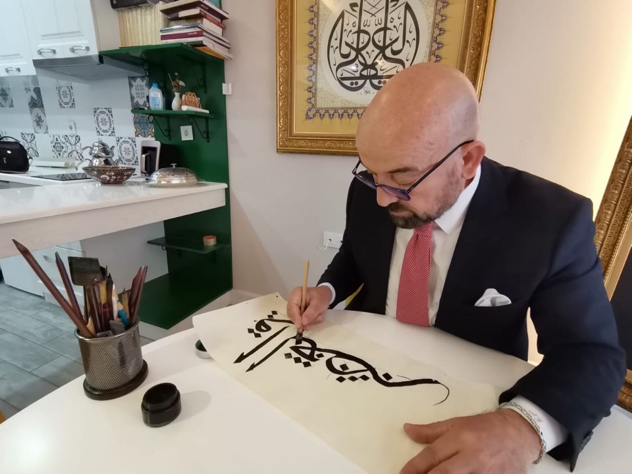 Arif Yücel, İslam Sanatları Fuarı’nda Göz Doldurdu