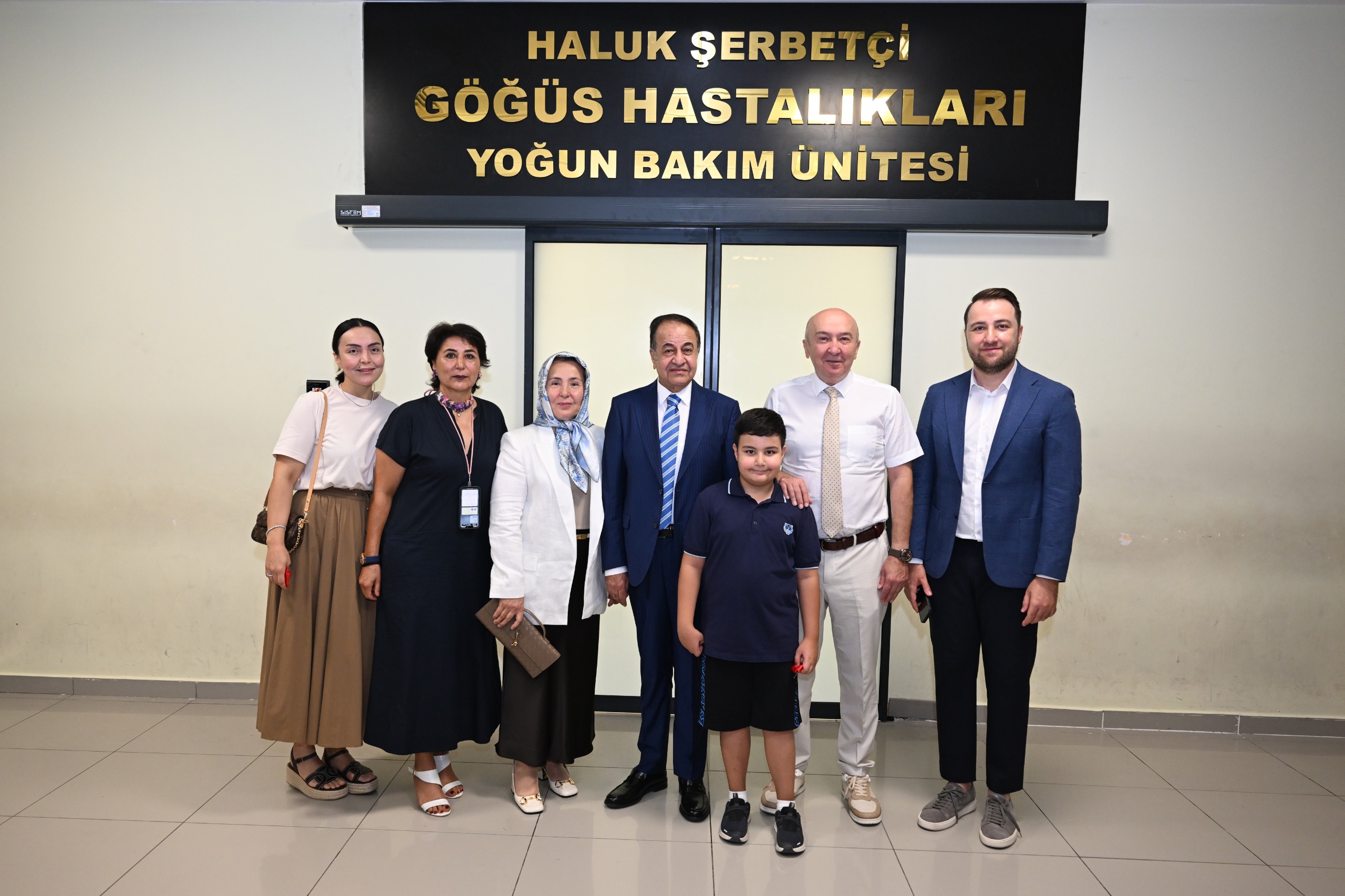 Haluk Şerbetçi Göğüs Hastalıkları Yoğun Bakım Ünitesi Düzenlenen Törenle Açıldı