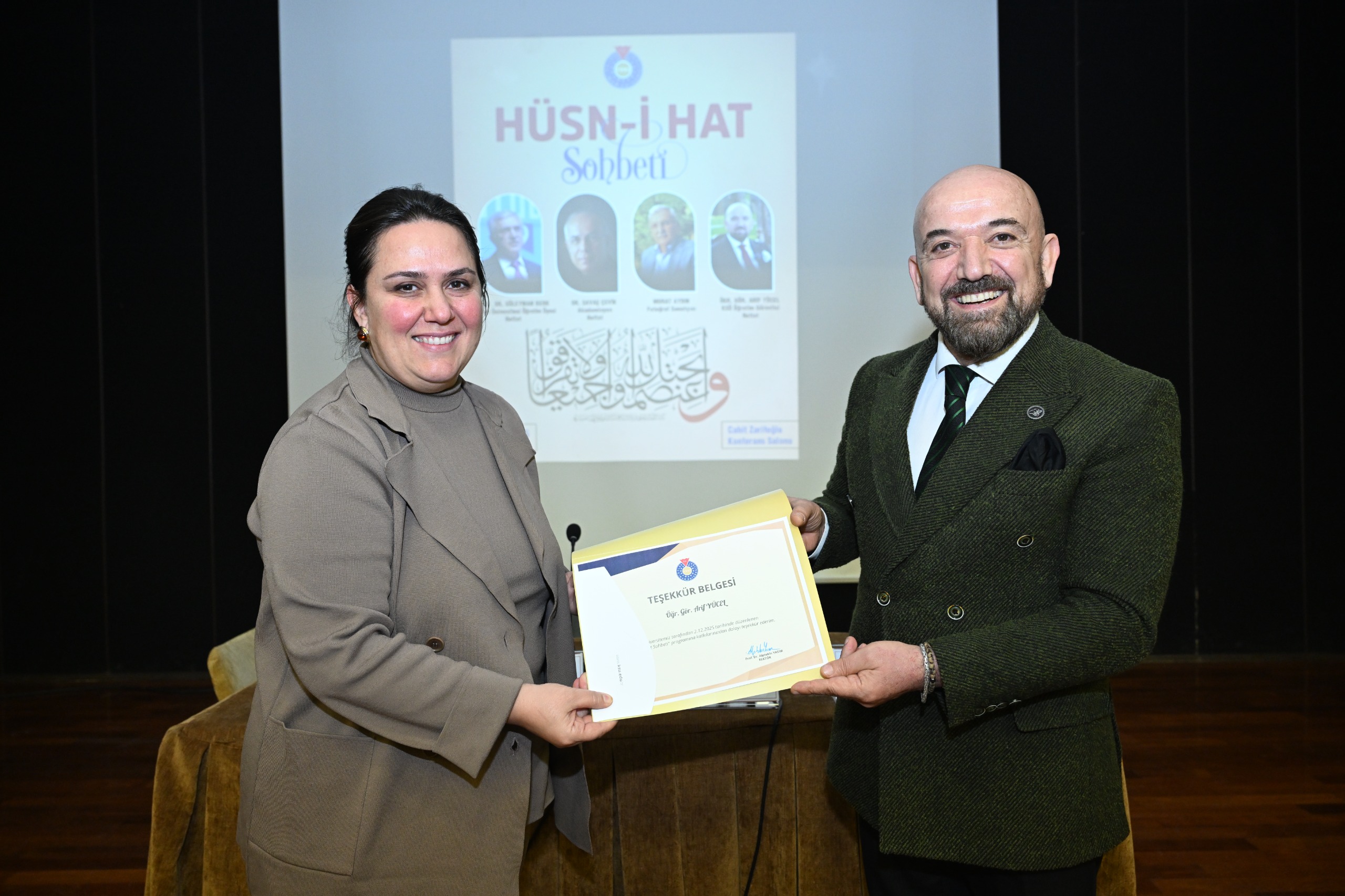 KSÜ’de “Hüsn-i Hat Sohbeti” Gerçekleştirildi